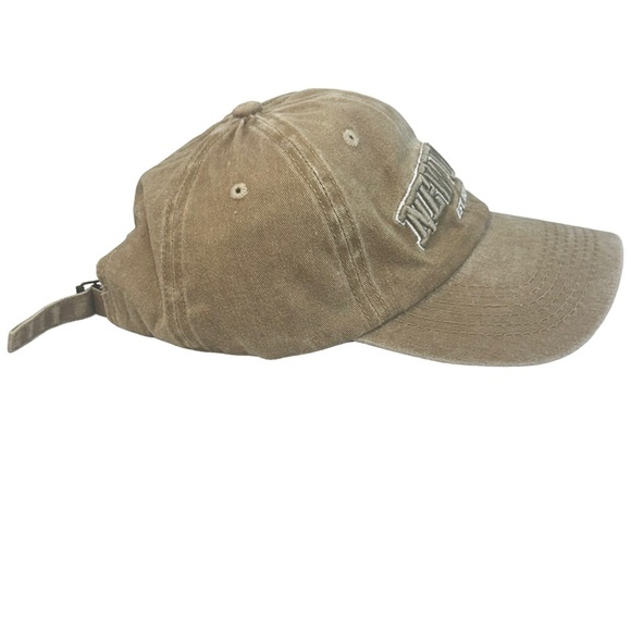 New York Baseball Distressed Mineral Wash Cap Green - Picture 5 of 9